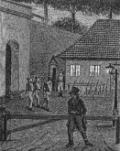 Miniature af billedet Portlukningen ved Vesterport.
