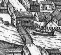 Miniature af billedet Udsnit af Braunius' kort over Kolding 1598