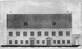 Miniature af billedet Odense rådhus 1480-1880 - Vestergadeparti