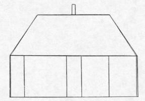 Miniature af billedet Rids af Ringkøbing rådhus fra 1777